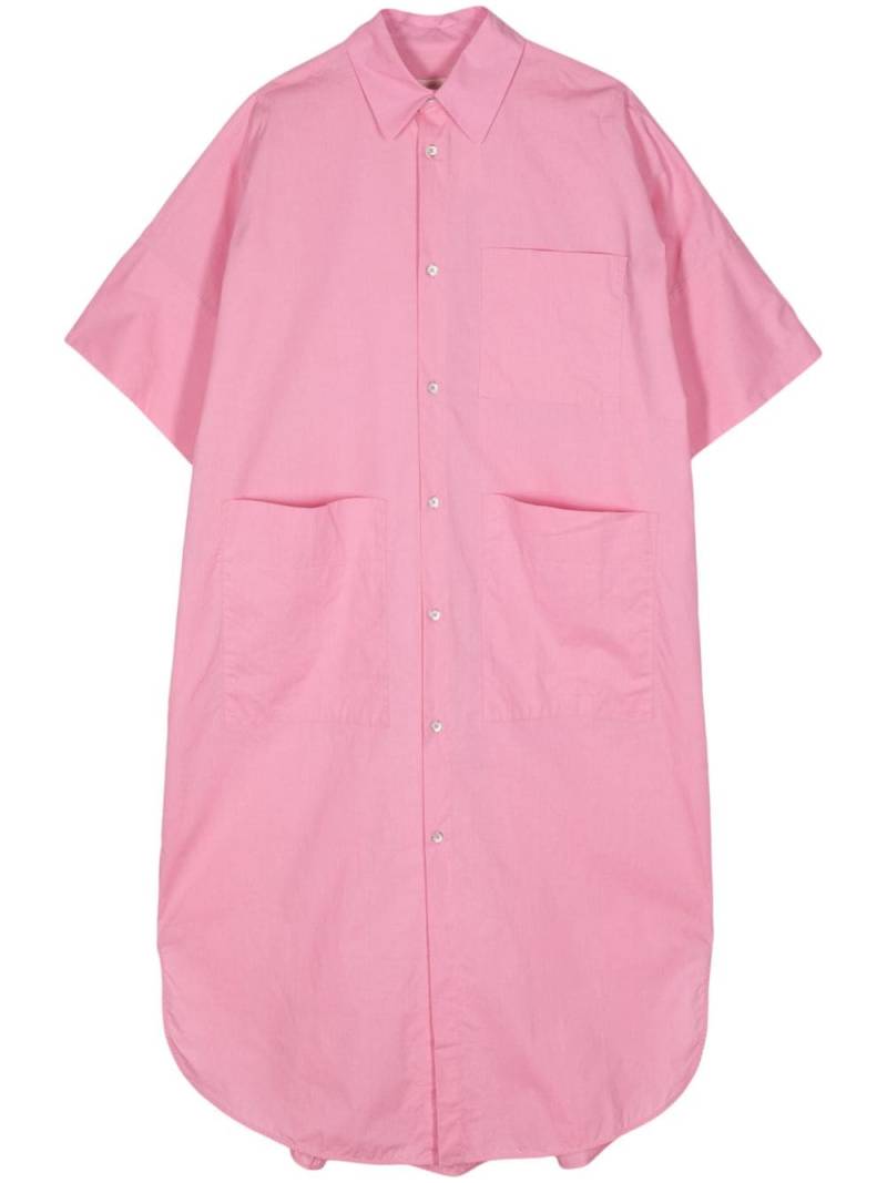 Toogood The Tinker cotton shirtdress - Pink von Toogood