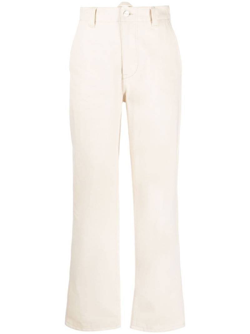 Toogood high-waist organic cotton jeans - Neutrals von Toogood