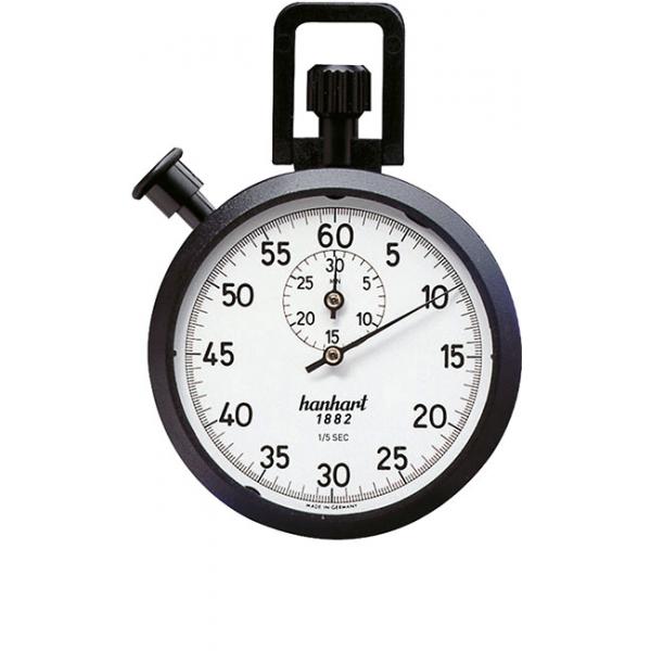 HANHART mechanische Handstoppuhr, Additionsstopper schwarz von Top Watches