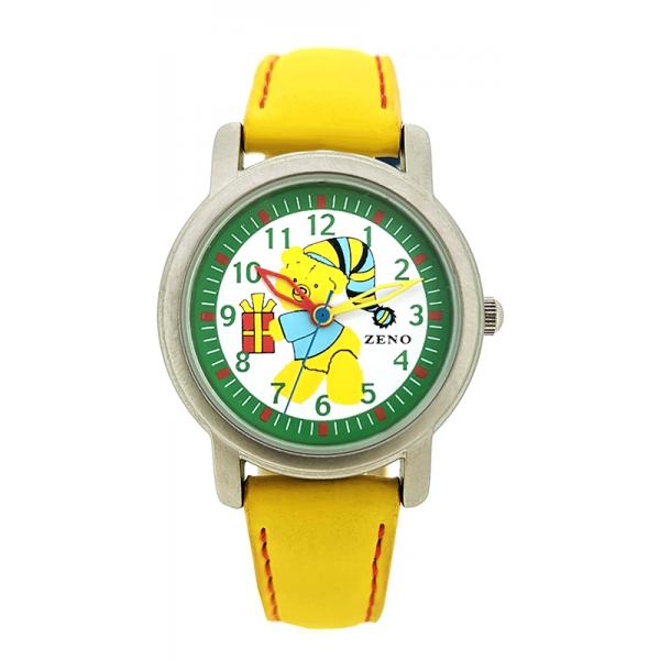 Quartz Kinderuhren mit Zahlen - Teddybär von Top Watches