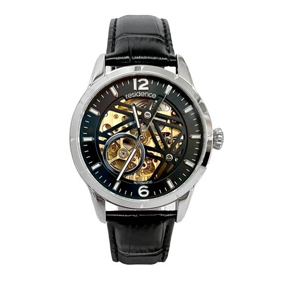 RESIDENCE Skelett Automatikuhr, Wave 35 Edelstahl von Top Watches