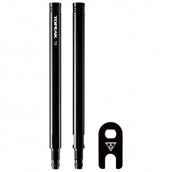 Topeak - Valve Extender 70 mm (2er Set) - Reifen- & Schlauchzubehör Gr One Size schwarz