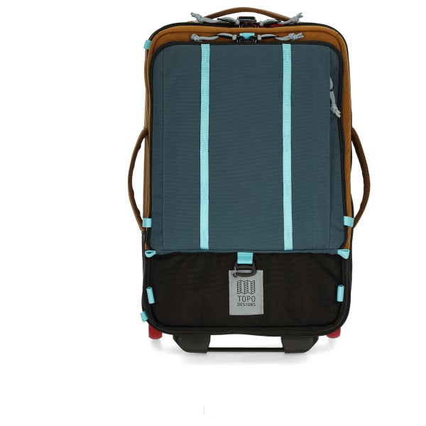 Topo Designs - Global Travel Bag Roller - Reisetasche Gr 44 l blau;braun;schwarz;türkis von Topo Designs