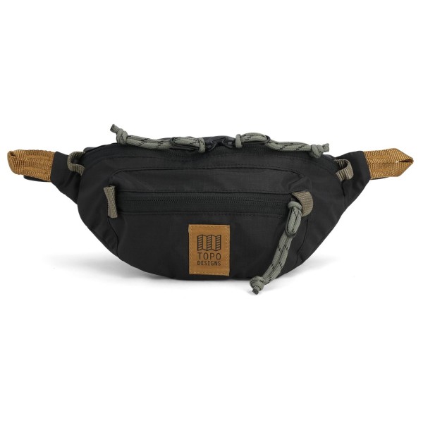 Topo Designs - Mountain Waist Pack - Hüfttasche Gr One Size schwarz von Topo Designs