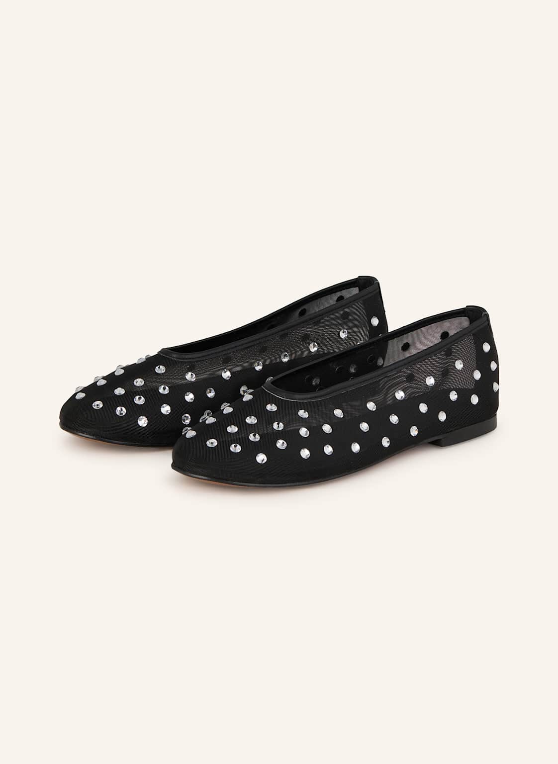 Toral Ballerinas Sybilla Mit Schmucksteinen schwarz Toral Ballerinas Sybilla Mit Schmucksteinen schwarz von Toral