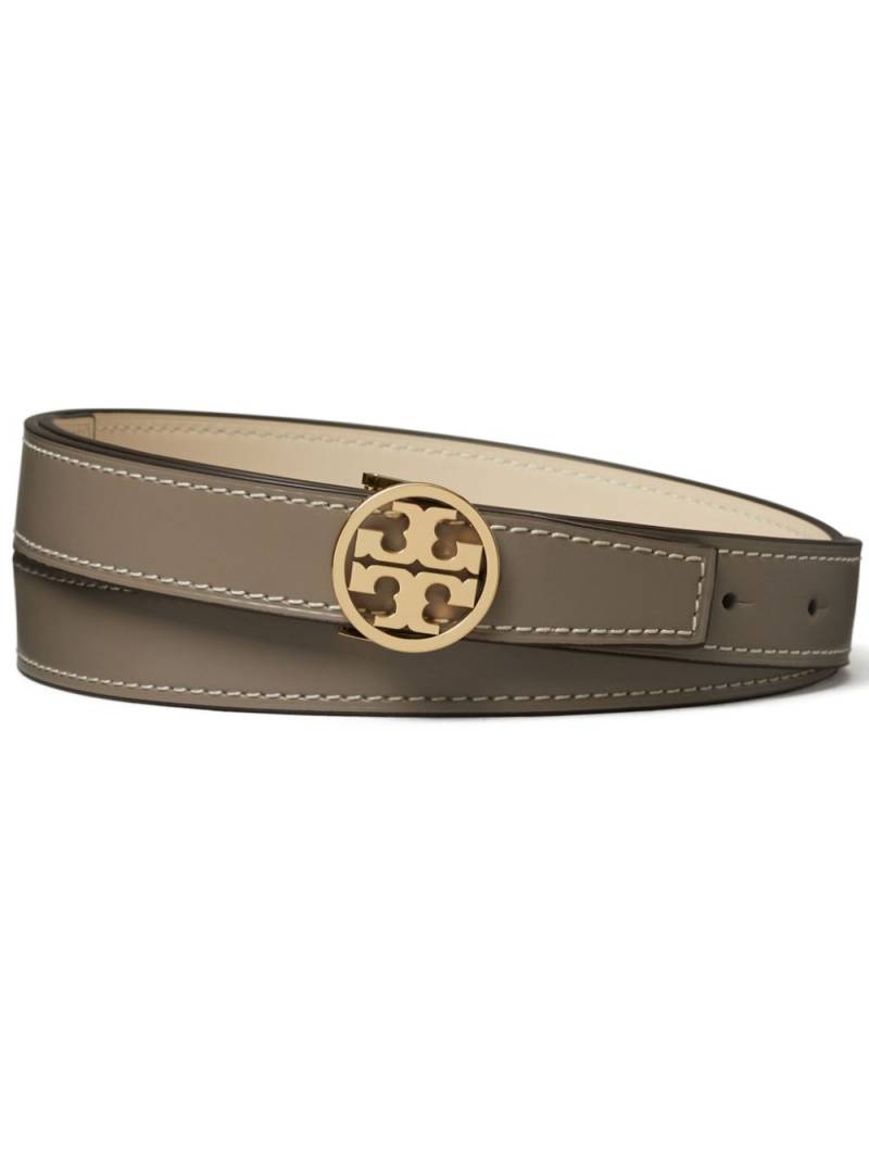 Tory Burch Miller reversible belt - Grey von Tory Burch