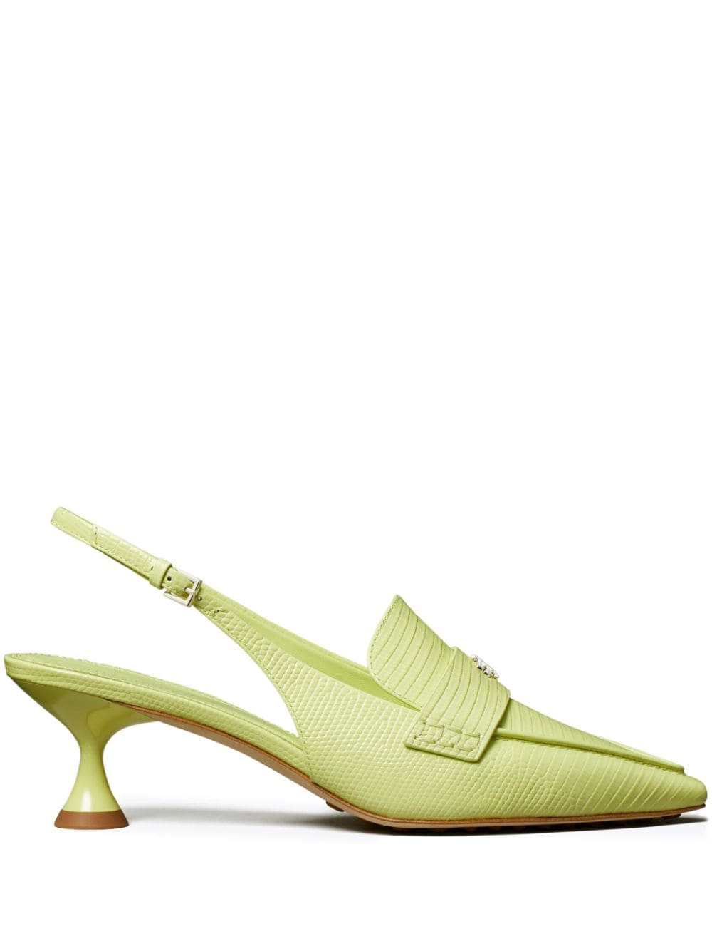 Tory Burch 55mm Ballet slingback pumps - Green von Tory Burch