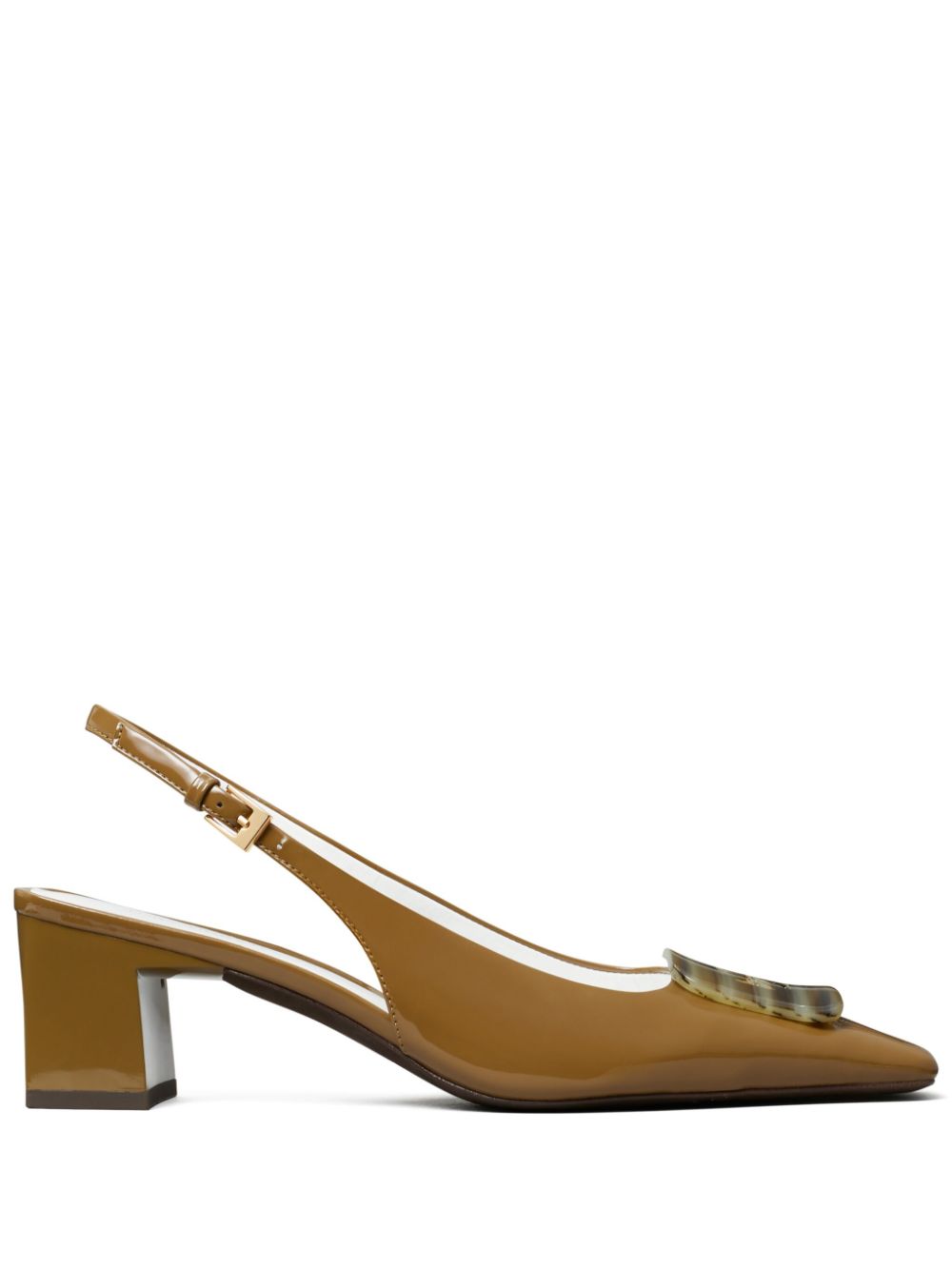 Tory Burch 55mm Georgia slingback pumps - Neutrals von Tory Burch