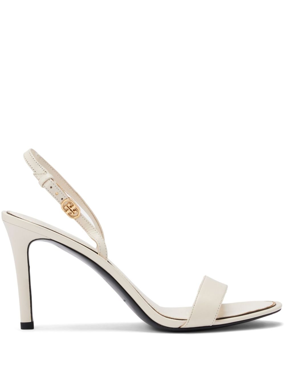 Tory Burch 85mm Double T buckle sandals - Neutrals von Tory Burch