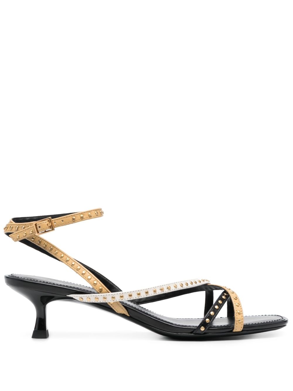 Tory Burch Capri 55mm studded sandals - Black von Tory Burch