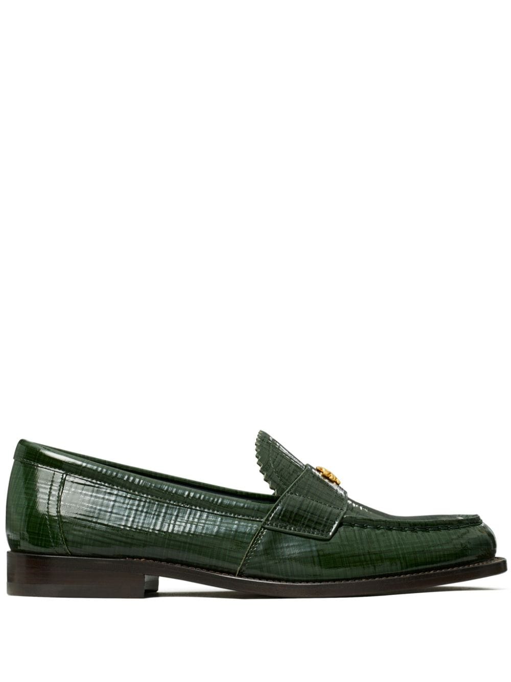 Tory Burch Classic leather loafers - Green von Tory Burch