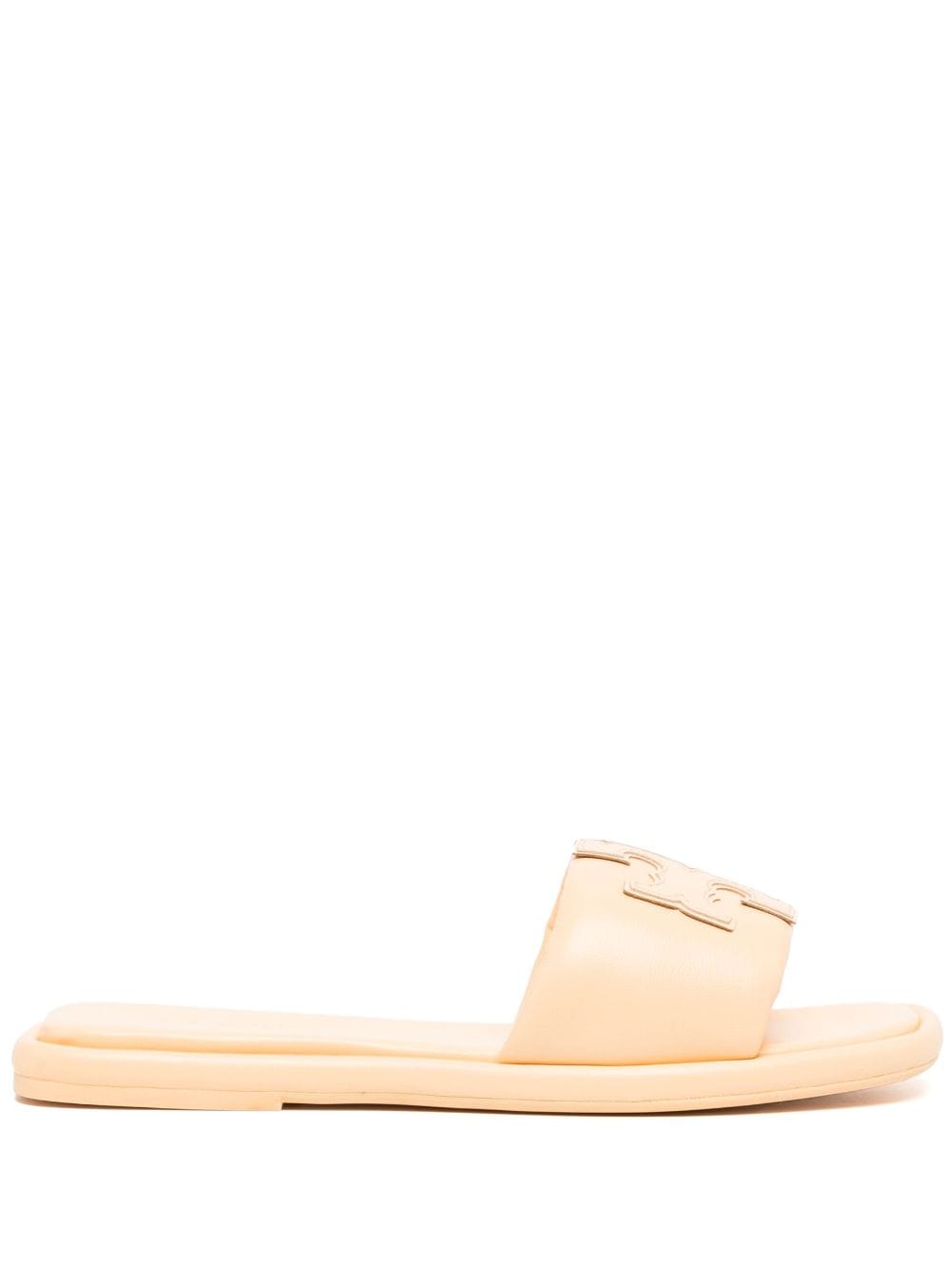 Tory Burch Double T Sport slide sandals - Orange von Tory Burch