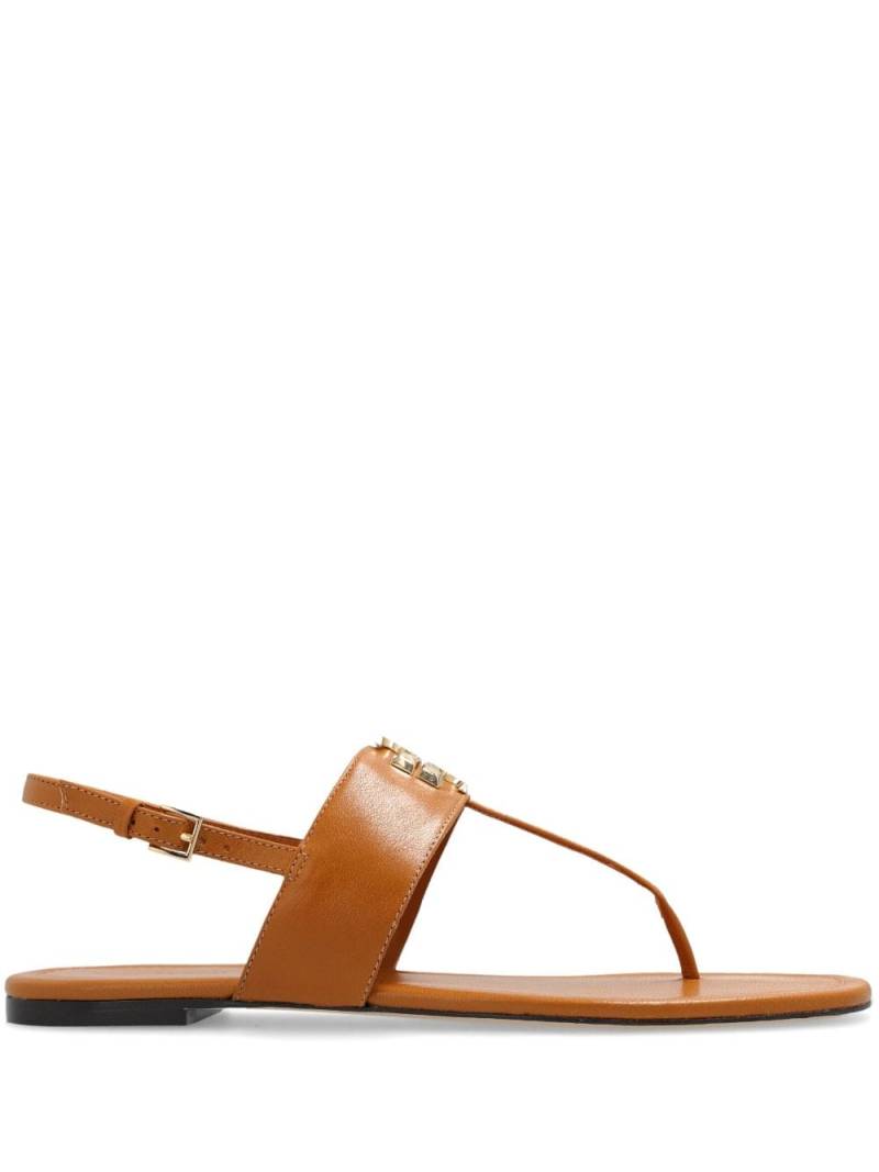 Tory Burch Eleanor T-strap sandals - Brown von Tory Burch