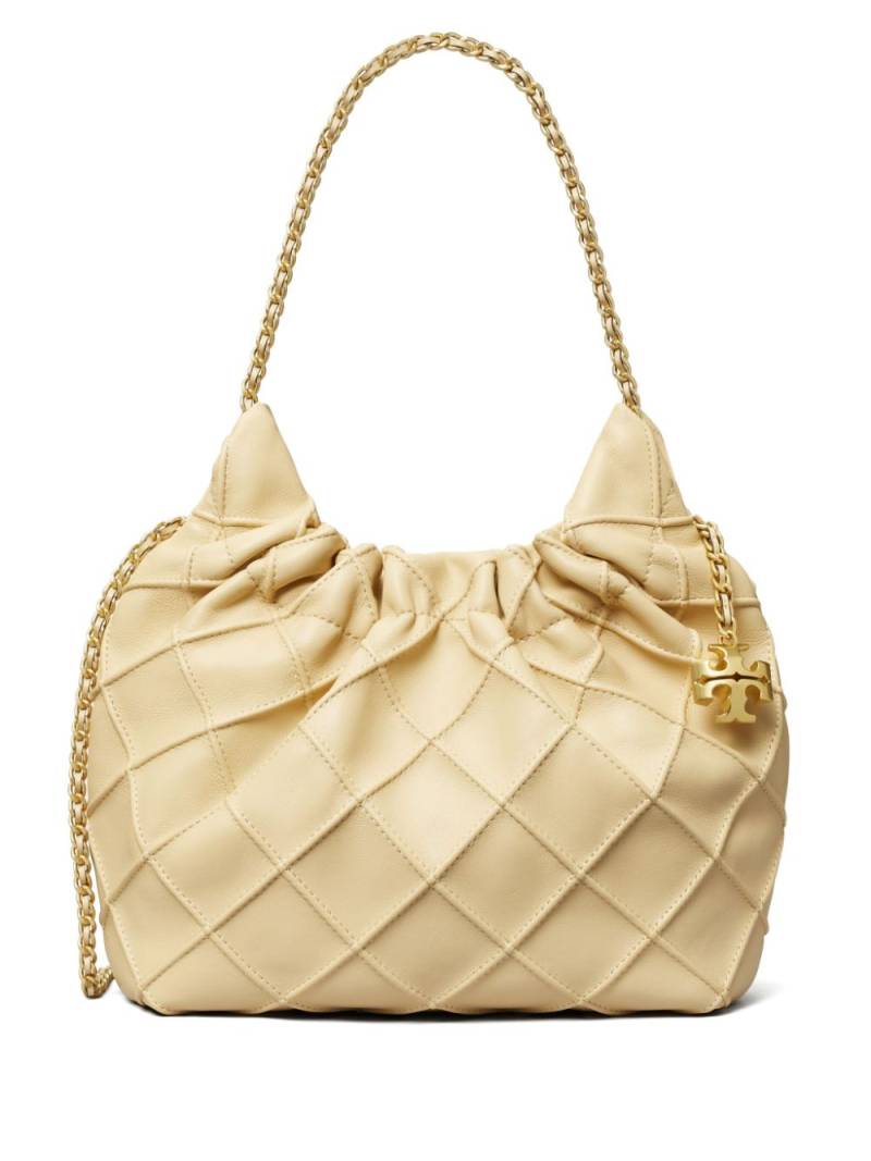 Tory Burch Fleming Mini Hobo bag - Neutrals von Tory Burch