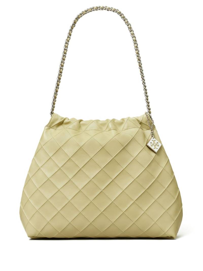 Tory Burch Fleming Soft drawstring tote bag - Neutrals von Tory Burch