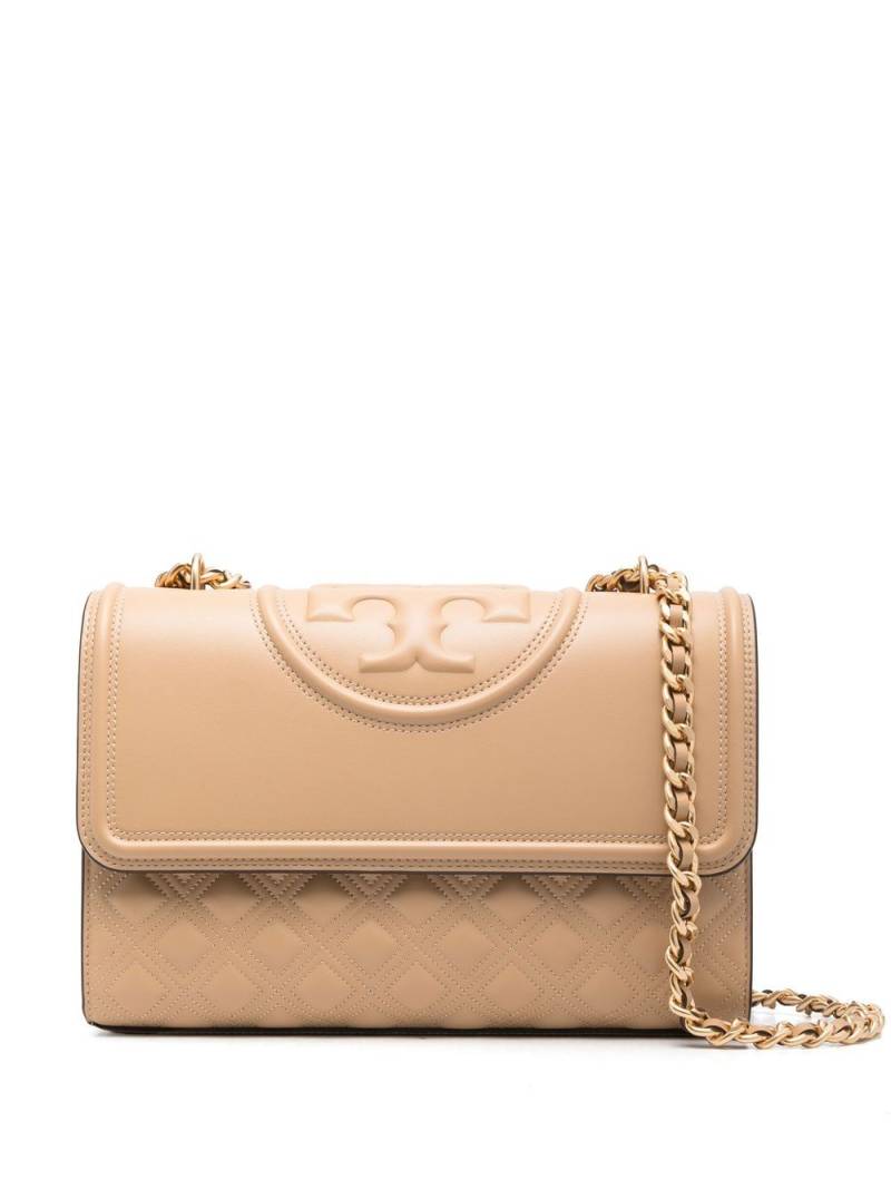 Tory Burch Fleming convertible shoulder bag - Neutrals von Tory Burch