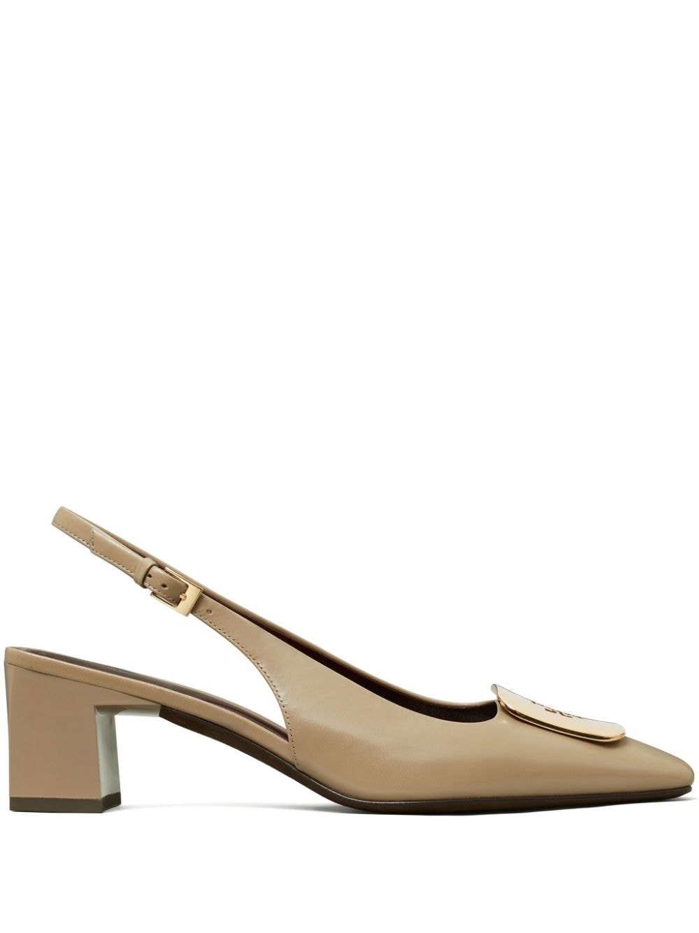 Tory Burch Georgia 55m slingback pumps - Neutrals von Tory Burch