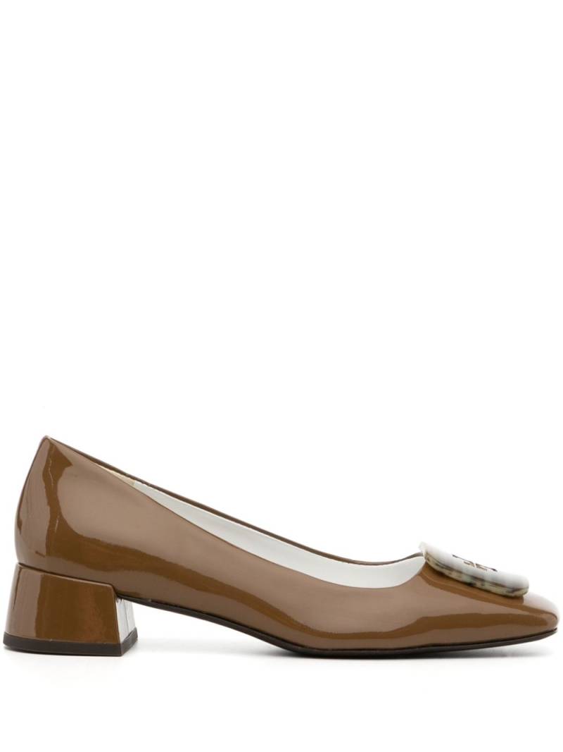 Tory Burch Georgia Patent pumps - Brown von Tory Burch