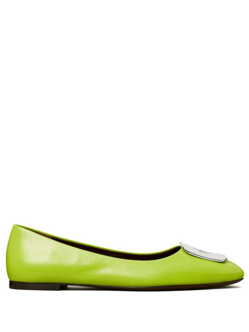 Tory Burch Georgia ballerina shoes - Green von Tory Burch