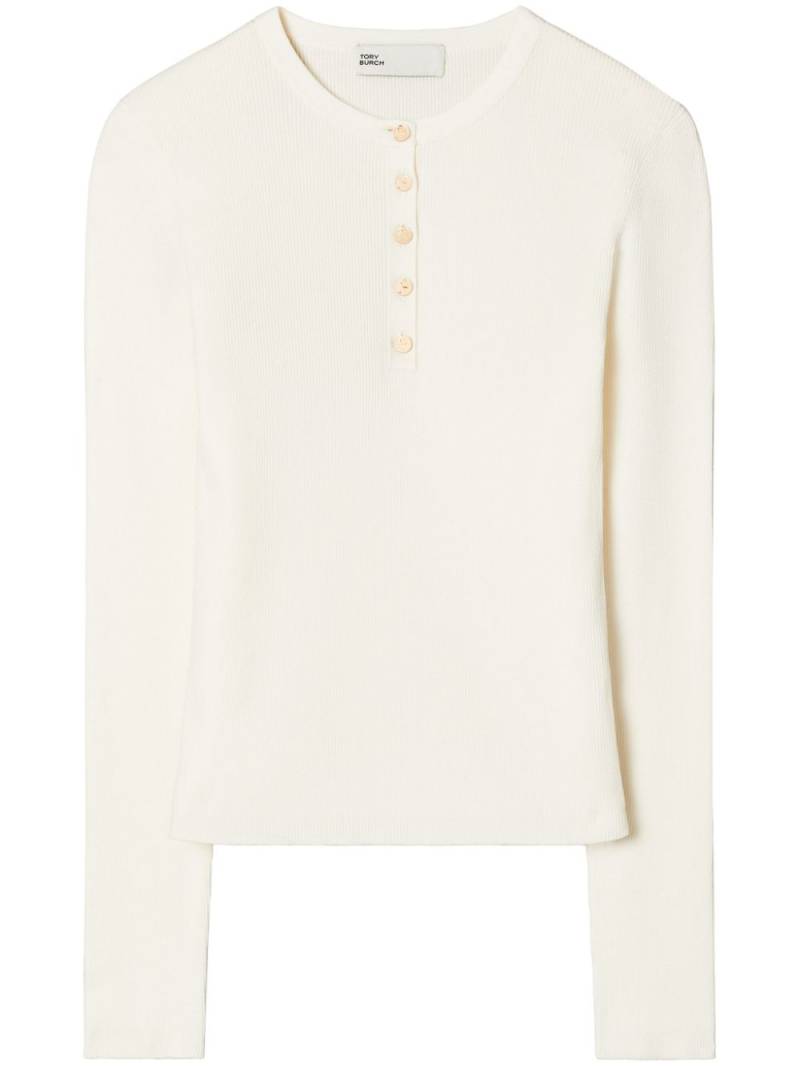 Tory Burch Henley jumper - White von Tory Burch