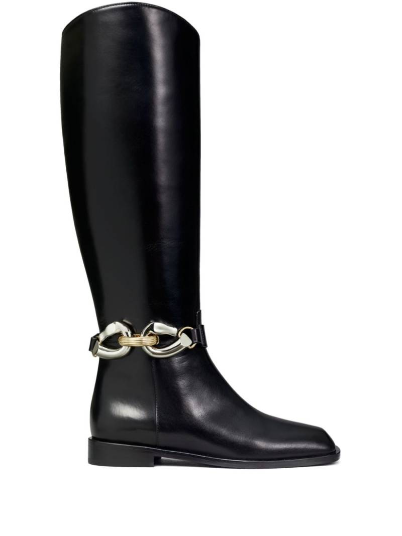 Tory Burch Jessa riding boots - Black von Tory Burch