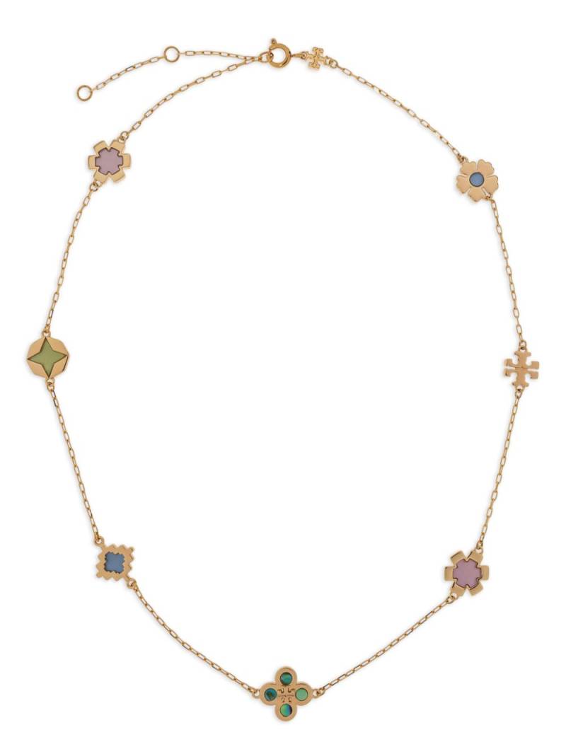 Tory Burch Kira Clover necklace - Gold von Tory Burch