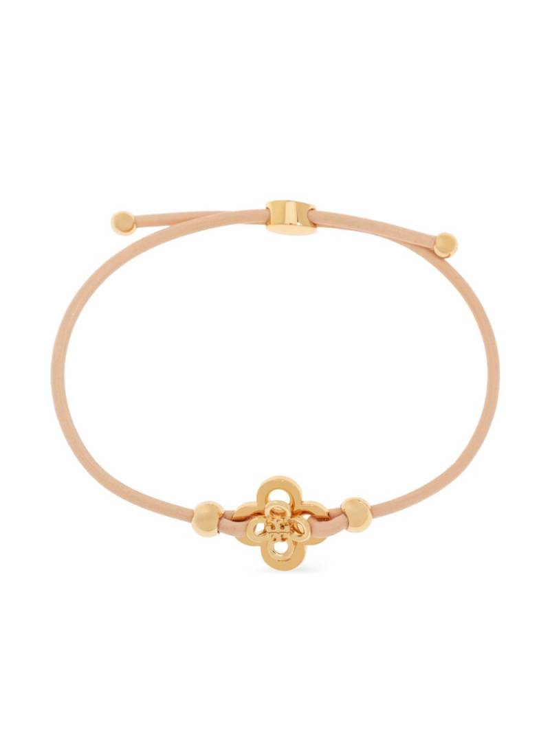 Tory Burch Kira Clover sliding bracelet - Gold von Tory Burch