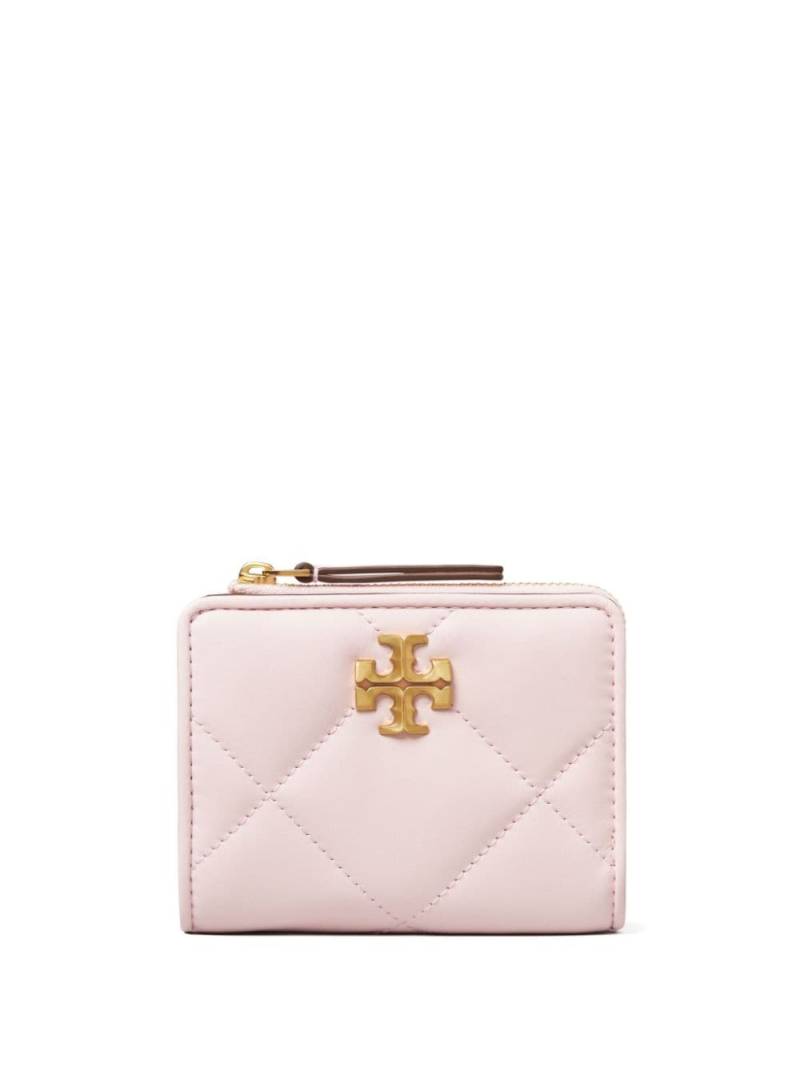 Tory Burch Kira bi-fold leather wallet - Pink von Tory Burch