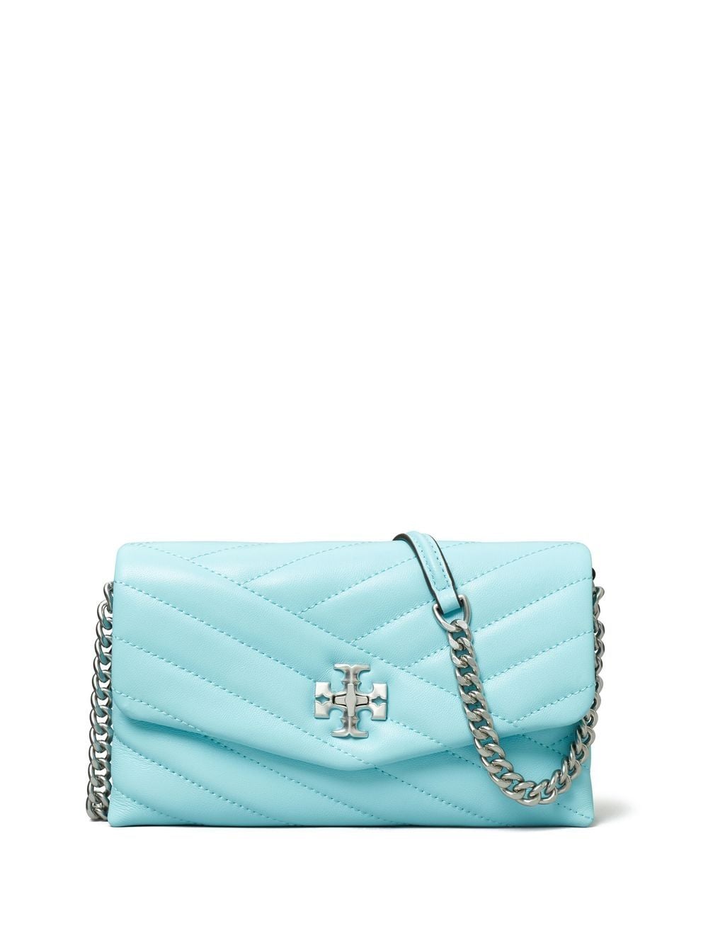 Tory Burch Kira chevron crossbody bag - Blue von Tory Burch