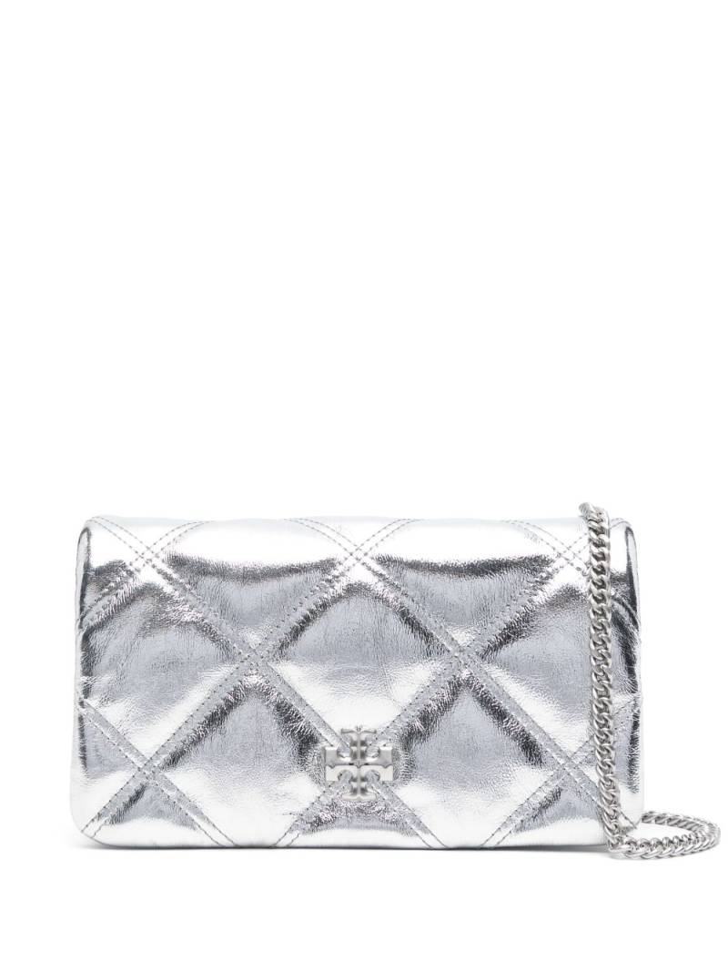 Tory Burch Kira cross body bag - Silver von Tory Burch