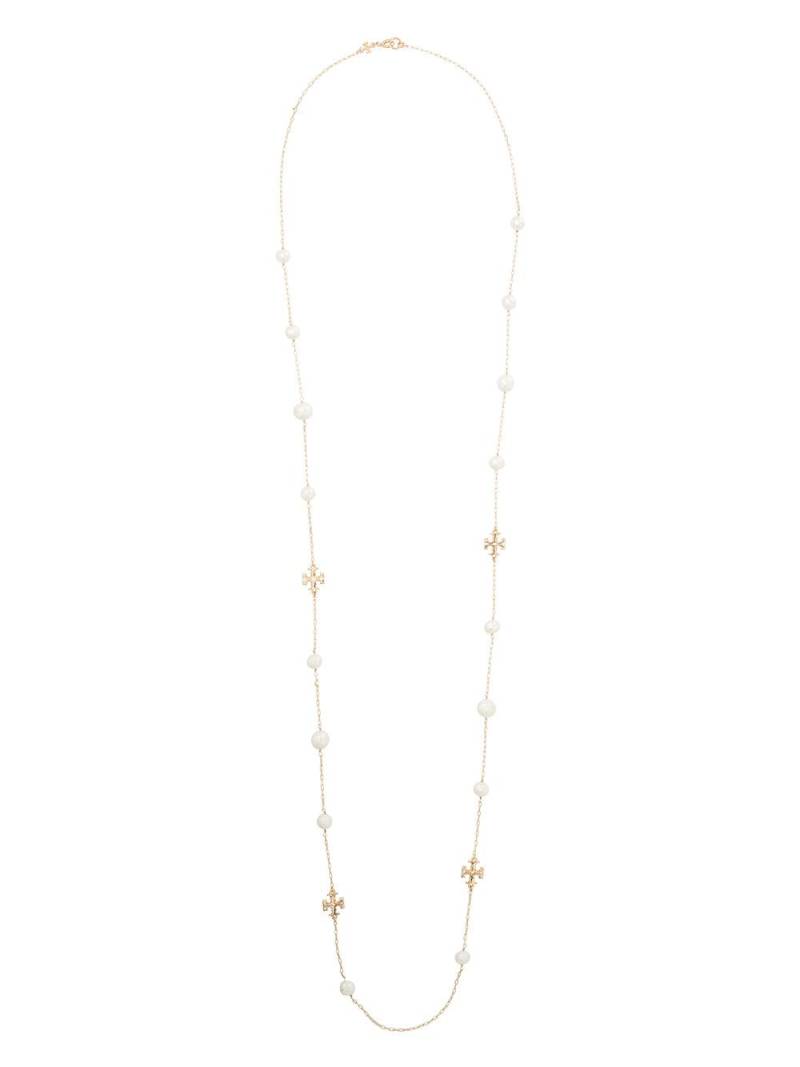 Tory Burch Kira pearl-chain necklace - Gold von Tory Burch