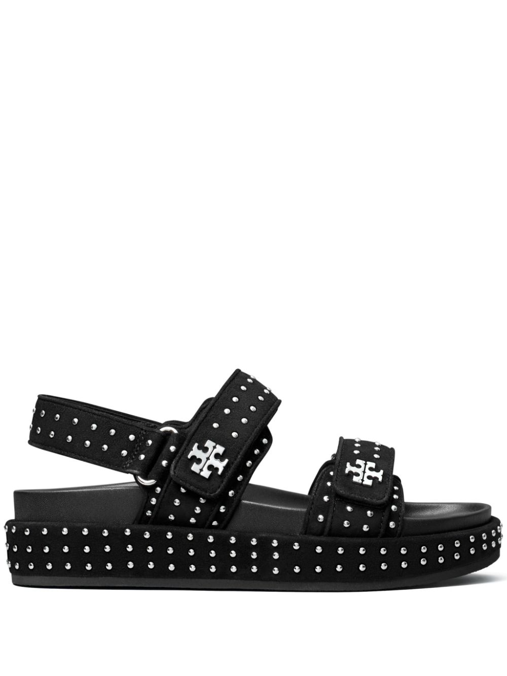 Tory Burch Kira studded sandals - Black von Tory Burch