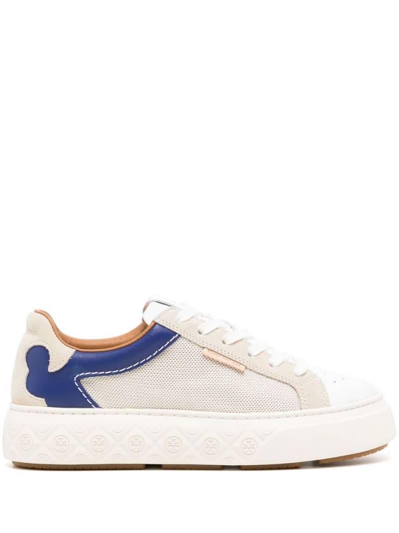 Tory Burch Ladybug lace-up sneakers - Neutrals von Tory Burch