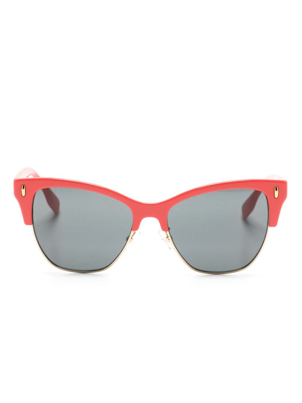 Tory Burch Miller Clubmaster pilot-frame sunglasses - Pink von Tory Burch