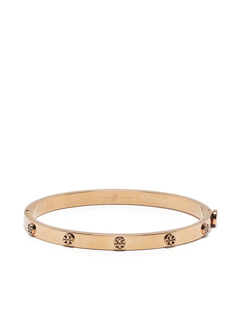 Tory Burch Miller Stud hinge bracelet - Gold von Tory Burch