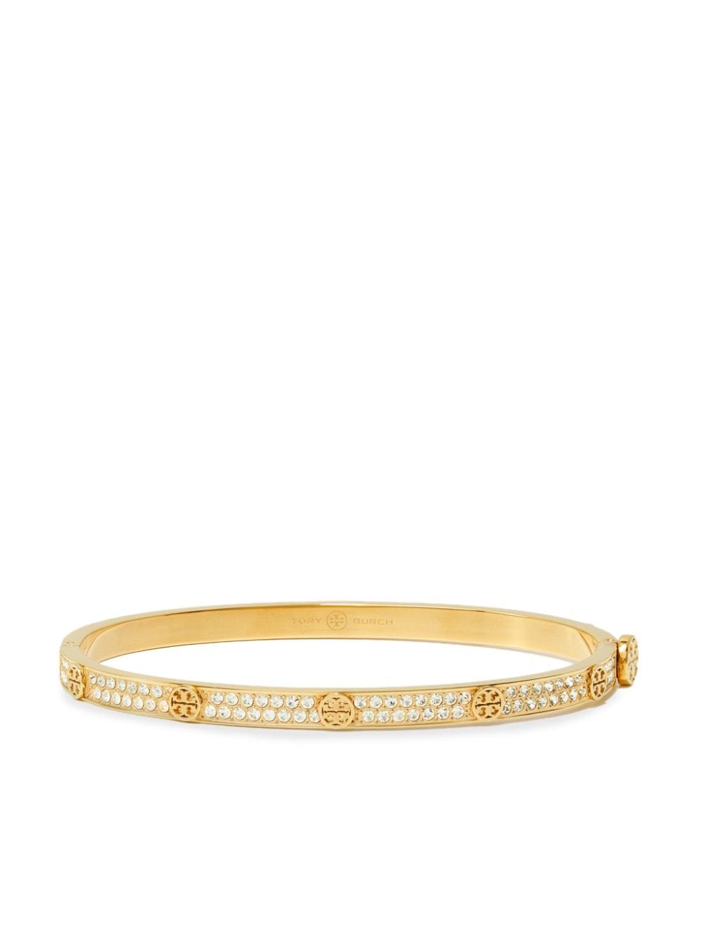 Tory Burch Miller Stud hinge bracelet - Gold von Tory Burch