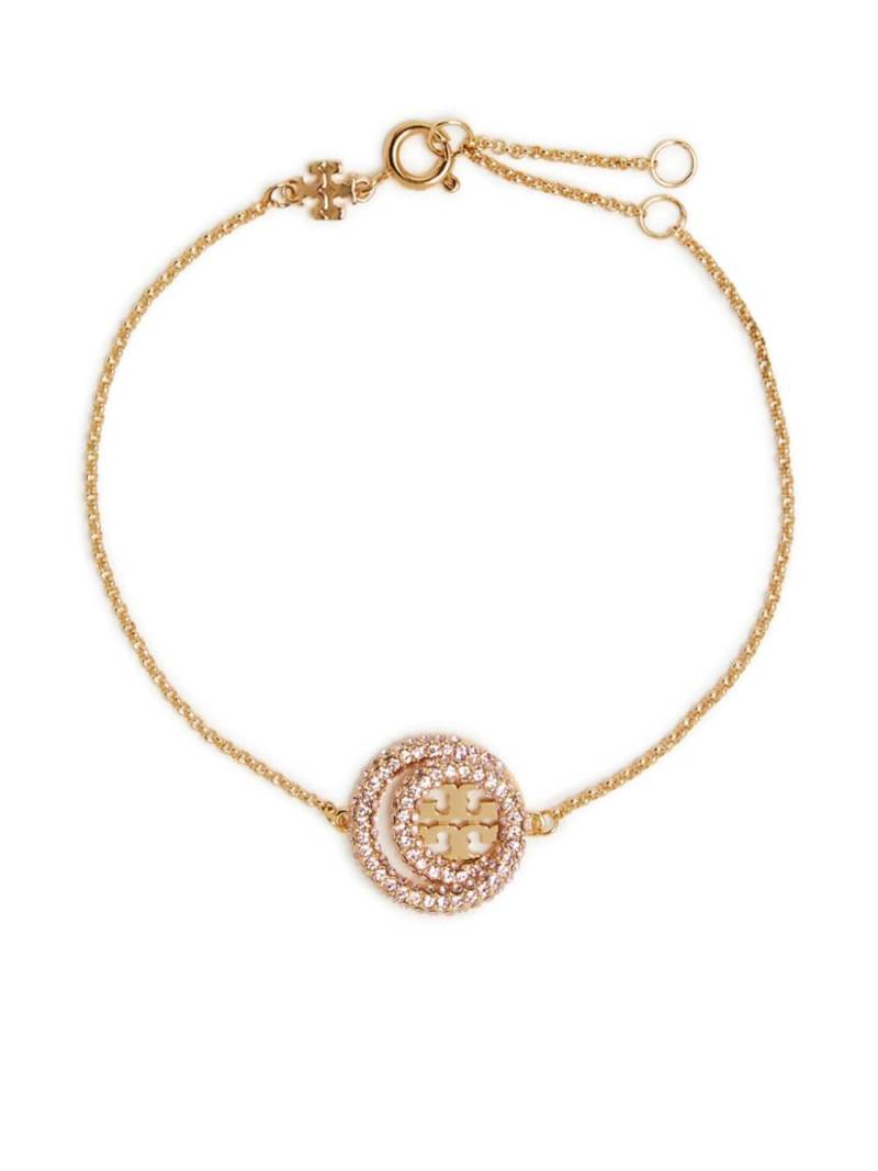 Tory Burch Miller double ring bracelet - Gold von Tory Burch