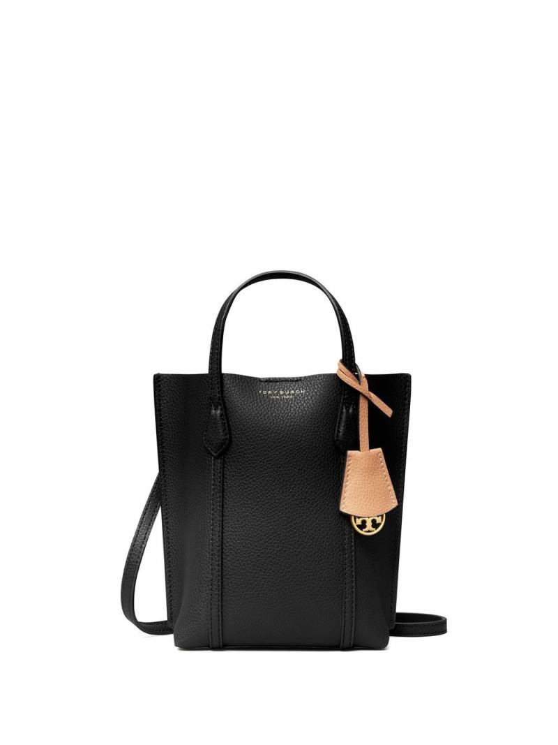 Tory Burch Perry grained-leather tote bag - Black von Tory Burch