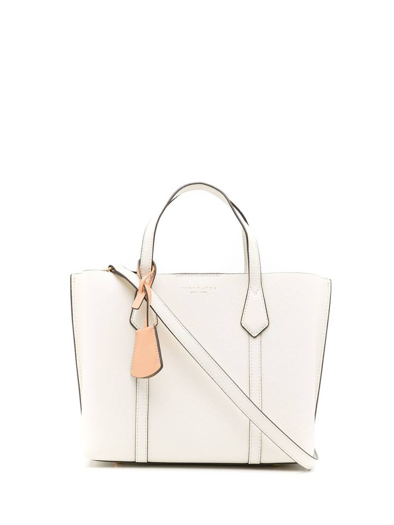 Tory Burch Perry small leather tote - White von Tory Burch