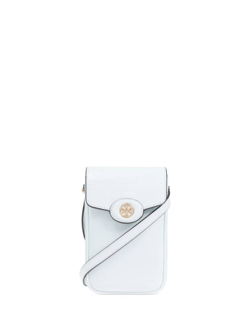 Tory Burch Robinson phone pouch - Blue von Tory Burch