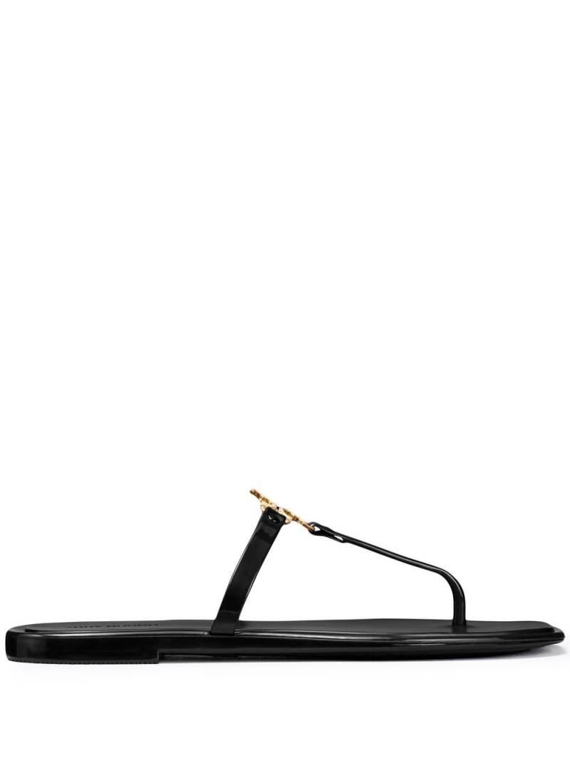 Tory Burch Roxanne Jelly T-bar slides - Black von Tory Burch