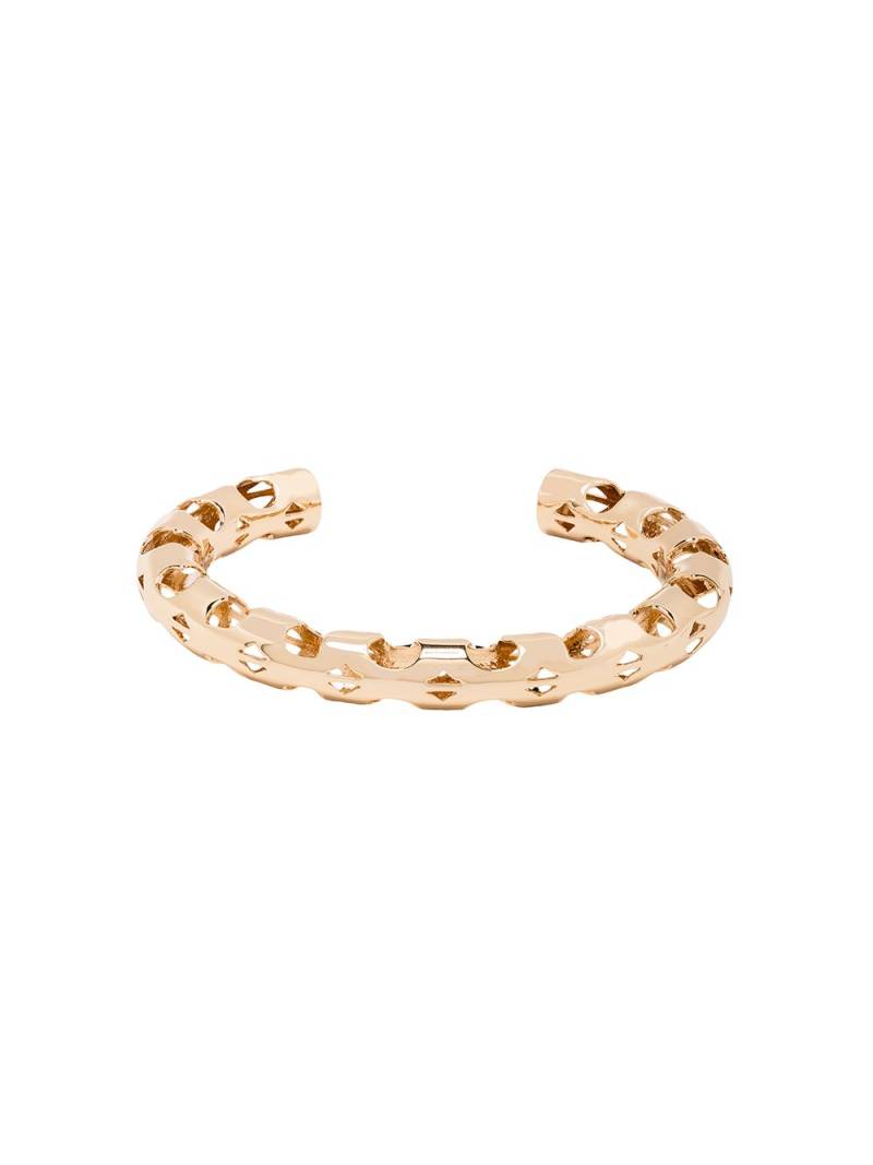 Tory Burch Serif-T cuff bracelet - Gold von Tory Burch