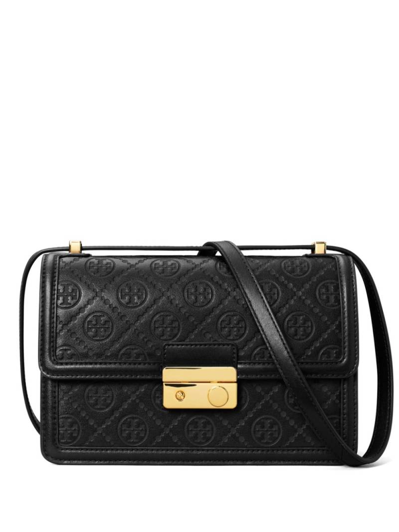 Tory Burch T Monogram shoulder bag - Black von Tory Burch