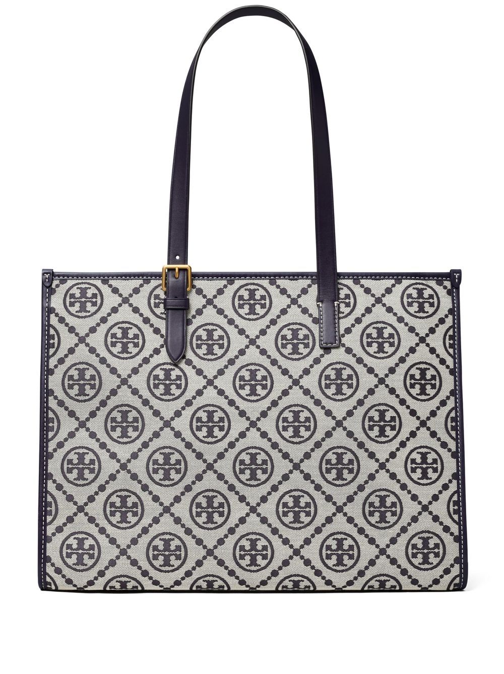 Tory Burch T Monogram tote bag - Grey von Tory Burch