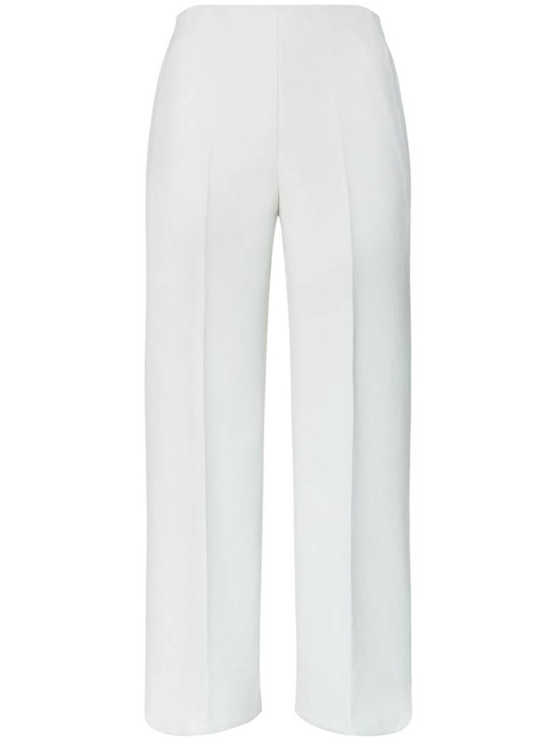 Tory Burch Twisted cropped trousers - White von Tory Burch