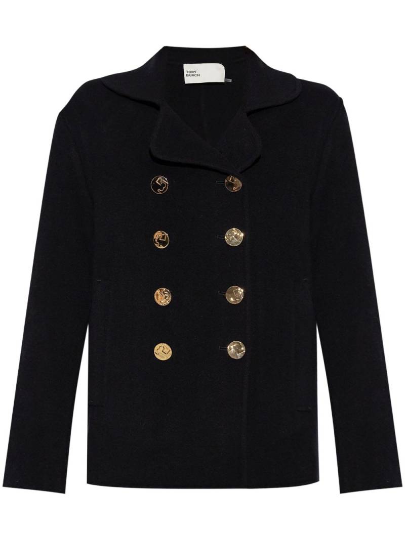 Tory Burch Wool peacoat - Black von Tory Burch