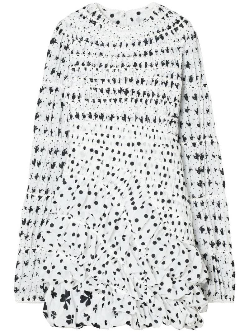 Tory Burch cap dress - White von Tory Burch