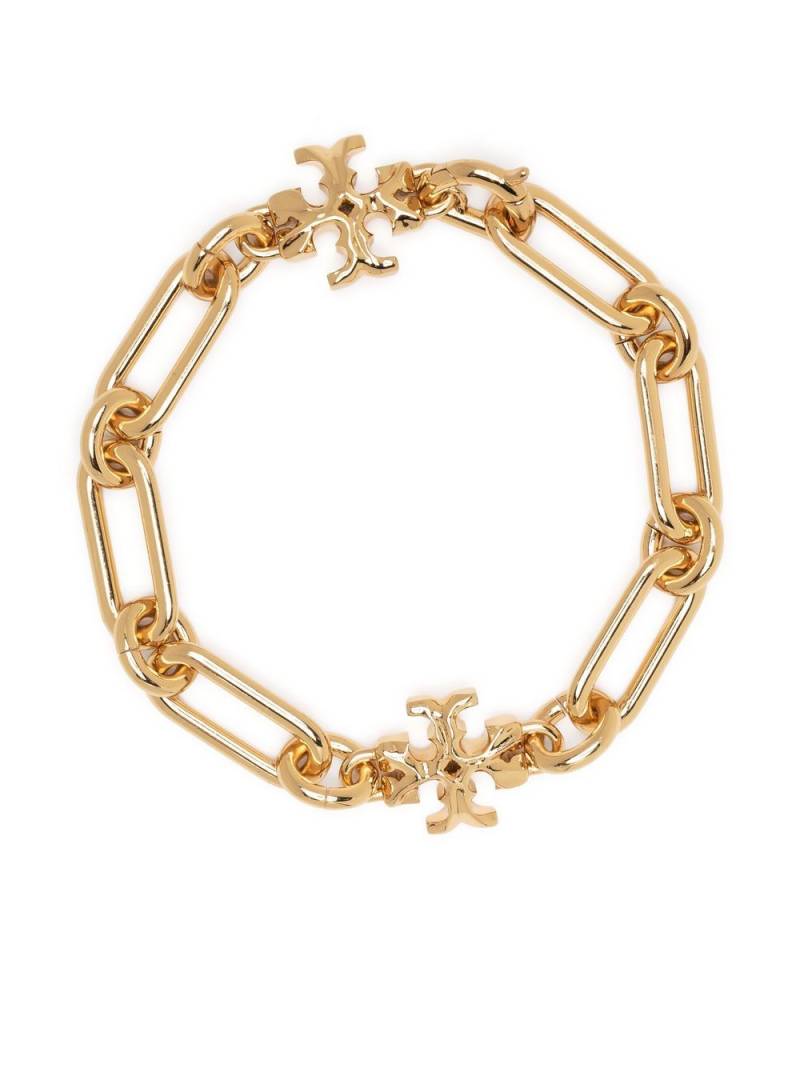 Tory Burch chunky chain-link bracelet - Yellow von Tory Burch