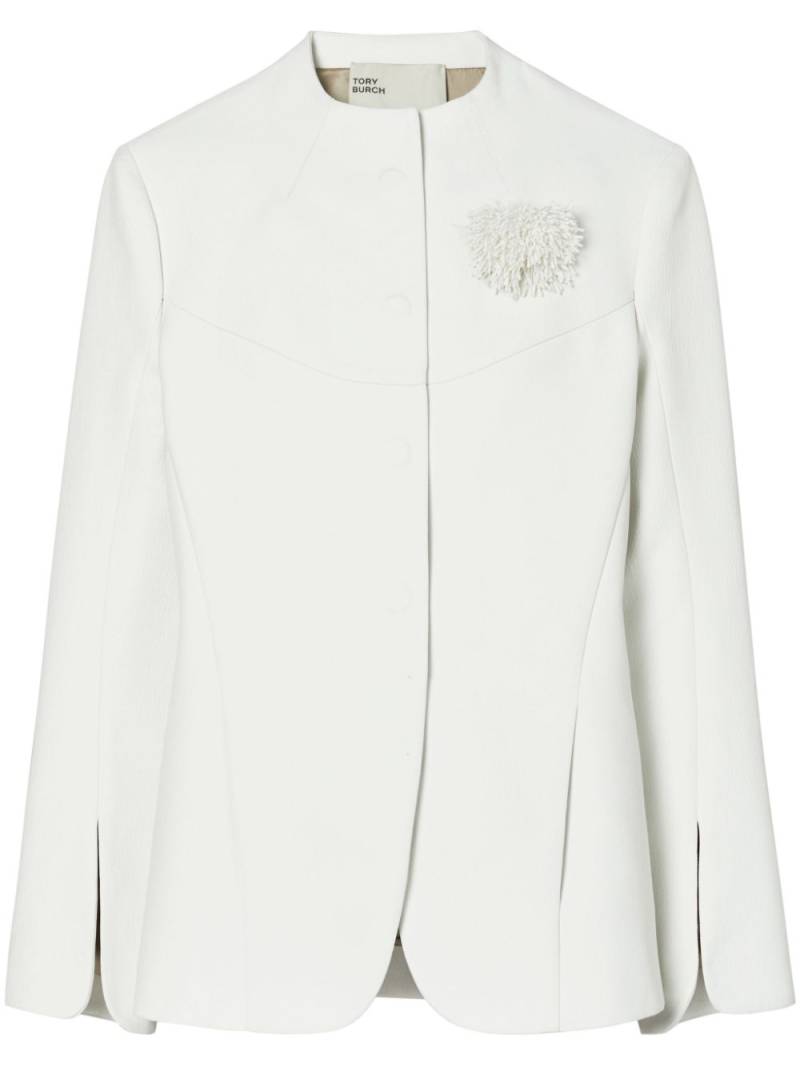 Tory Burch double-faced cotton jacket - White von Tory Burch