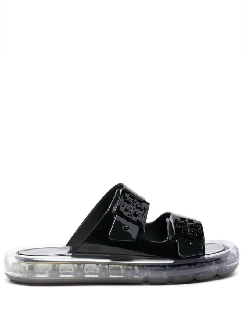 Tory Burch Bubble Jelly buckled sandals - Black von Tory Burch